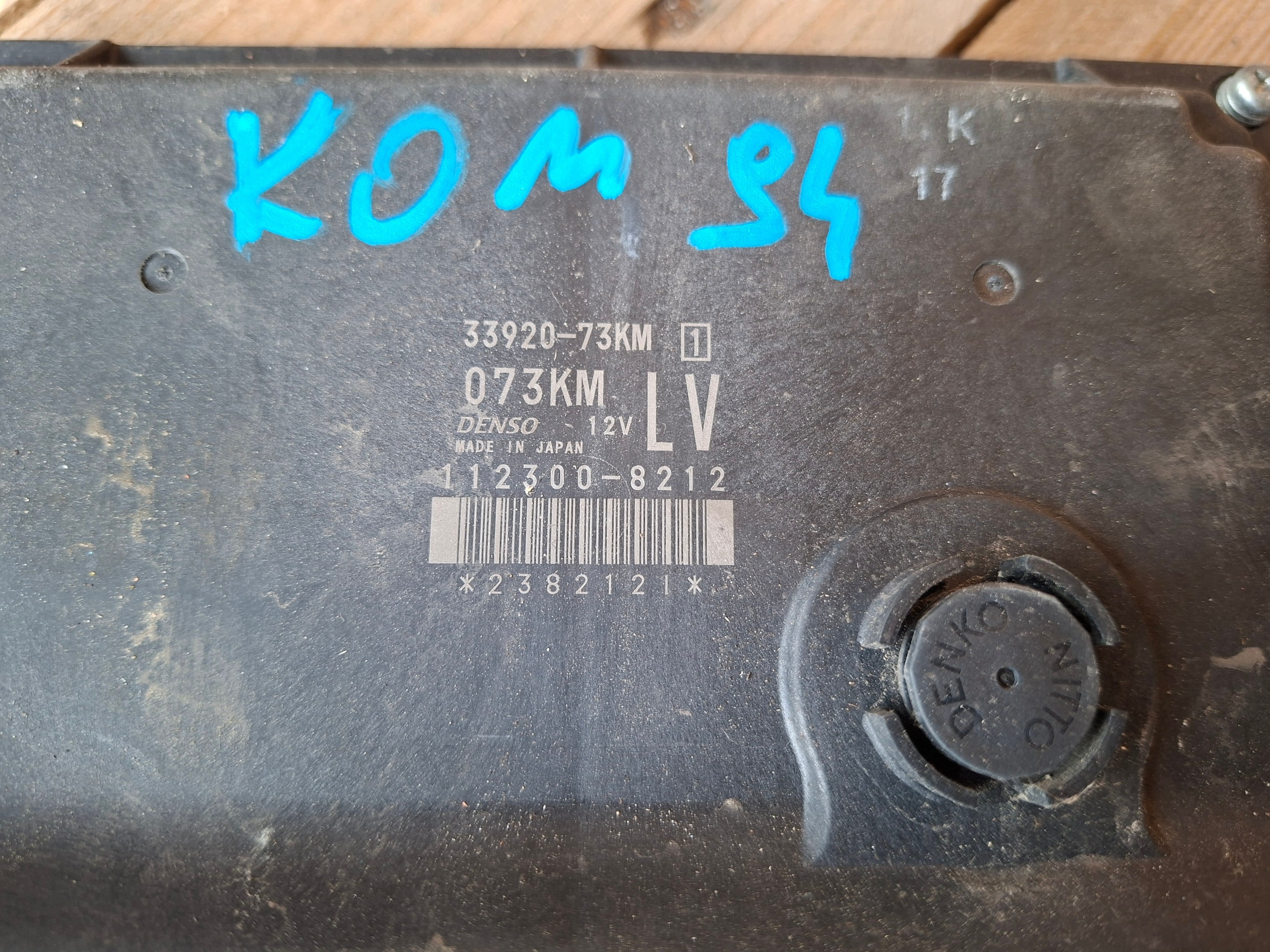 computer Motore SUZUKI 33920-73KM 112300-8212