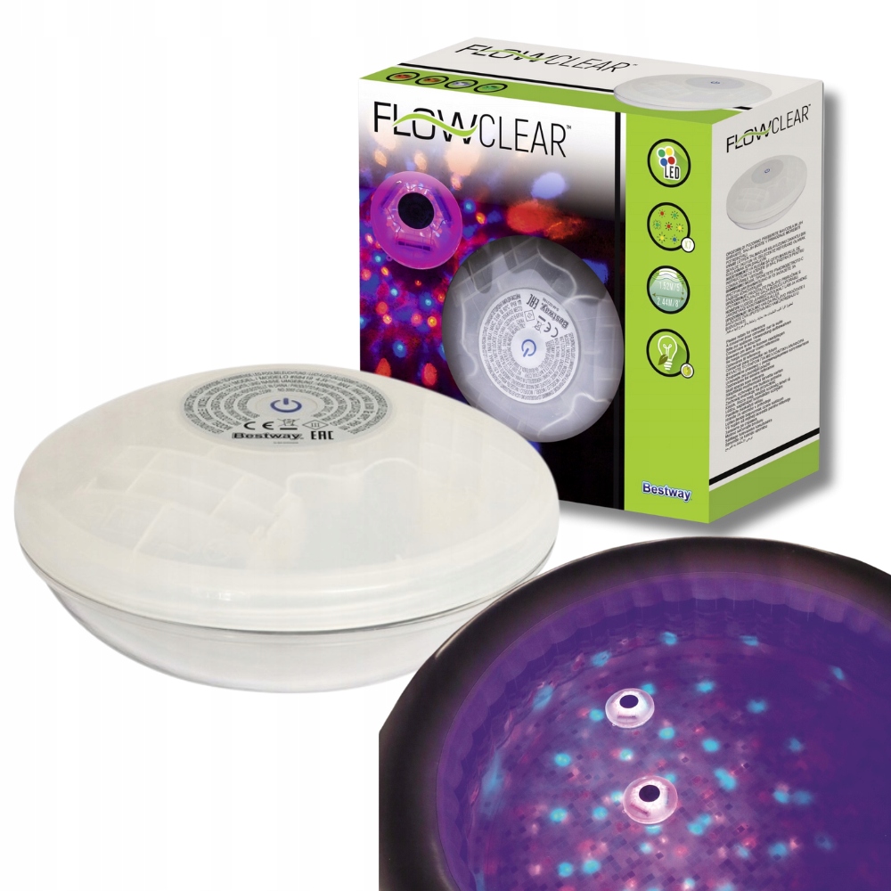 Lampka Led do Basenu lampa pływająca Kolorowa bestway Gadżet