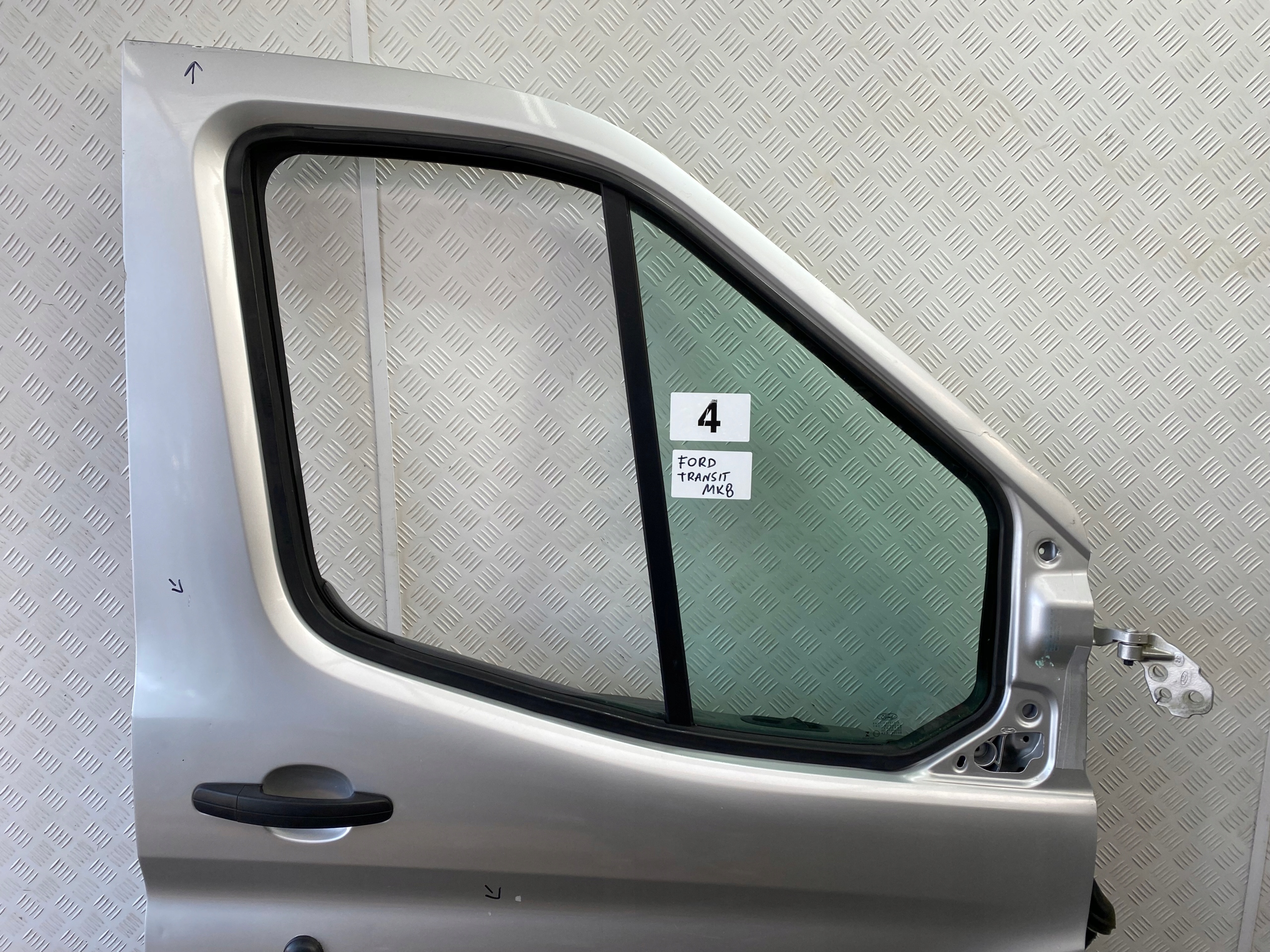 FORD TRANSIT MK8 13-25 door front right complete front MOONDUST SILVER