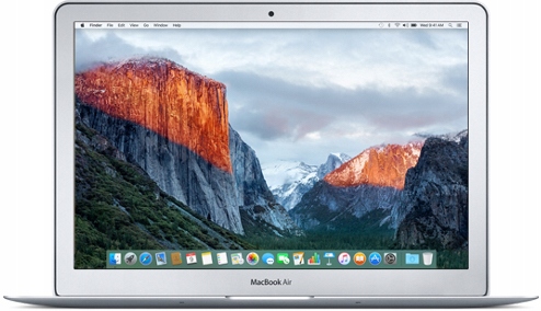極美品 MacBook Air 2015 A1465 i5/4GB/128GB Laptop Apple Macbook Air A1465 i5 - 5 generacji / 4GB