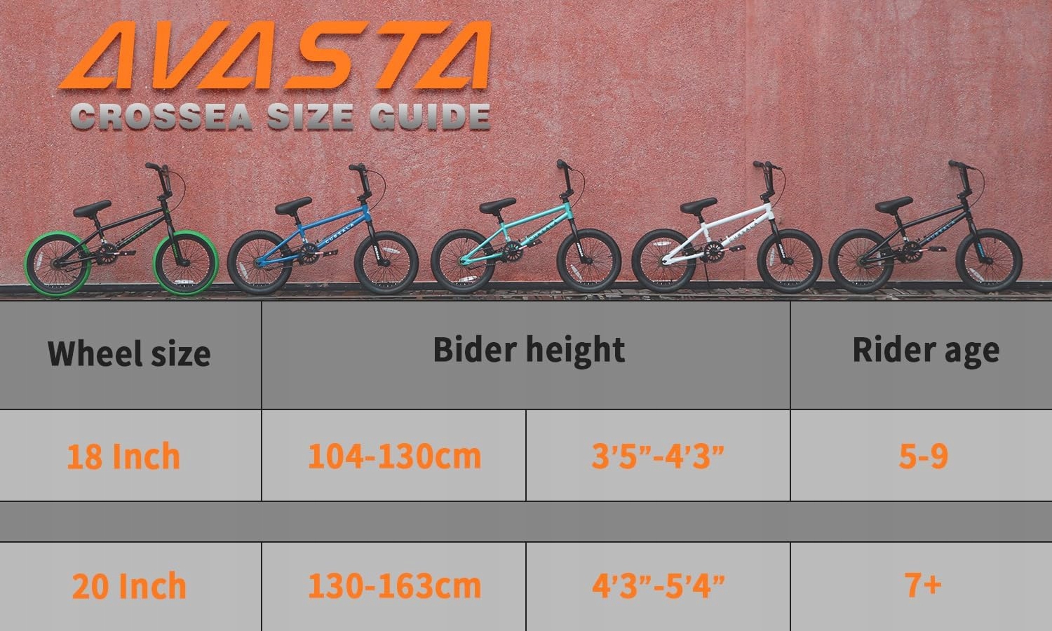 ROWER BMX AVASTA FREESTYLE CROSSEA 20K 20" CZARNO-NIEBIESKI Model Freestyle BMX