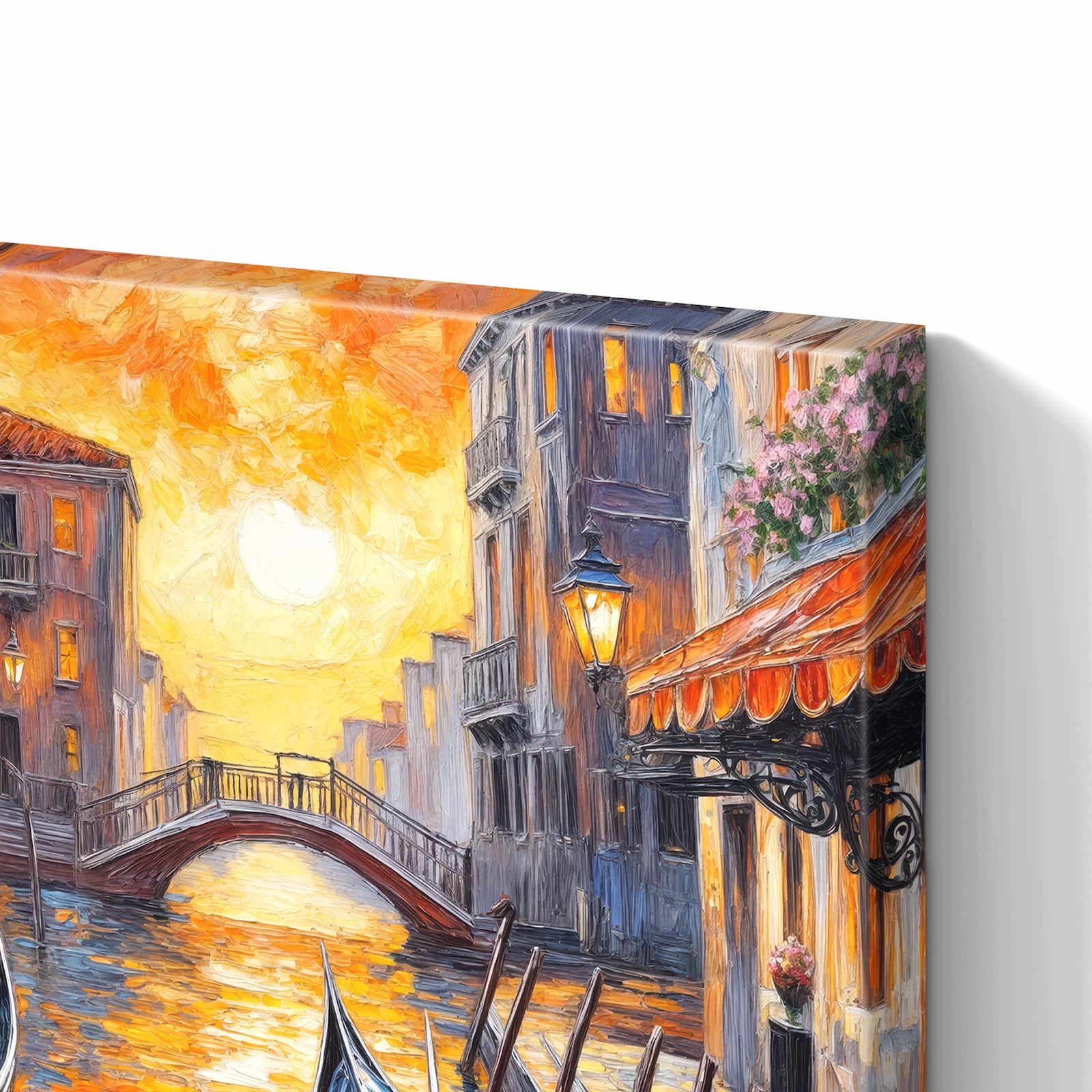 Magnetická tabule Romantické Výhled města 60 × 40 cm