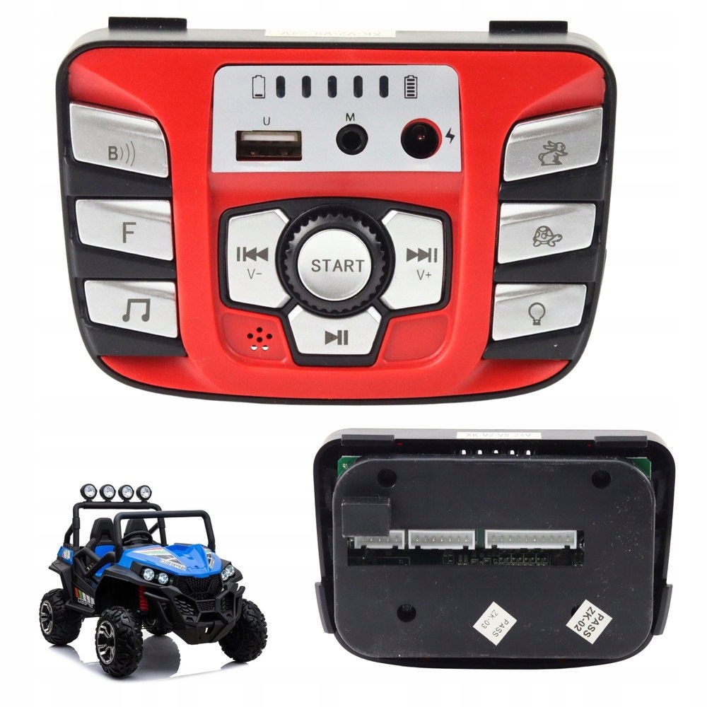 Panel Muzyczny do Pojazdu na Akumulator S2588 Lean Cars