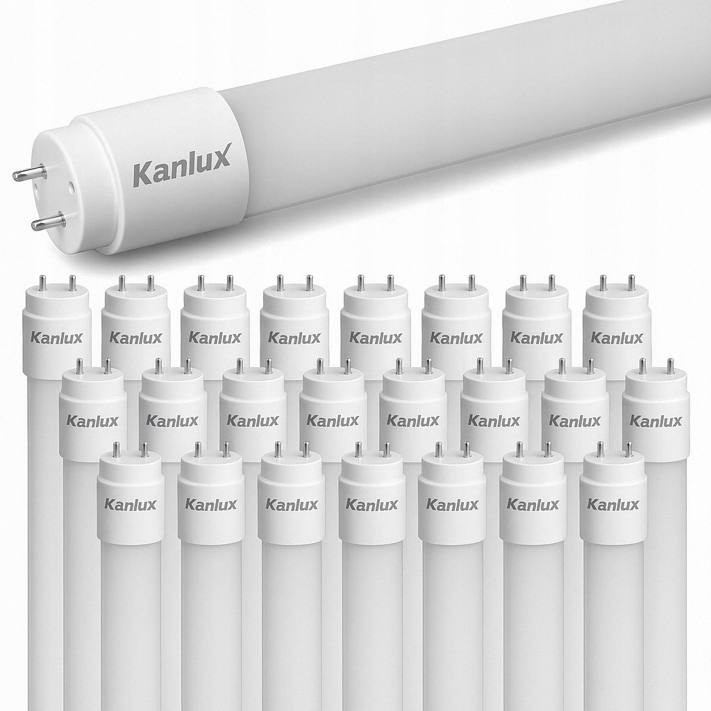 25 x Žiarovka Led G13 12W neutrálne podlhovasté svetlo 120 cm Kanlux