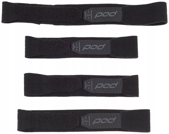 НАБІР РЕМЕНІВ ДЛЯ ОРТЕЗА ПІД ЧОРНИЙ / СІРИЙ XL / XXL