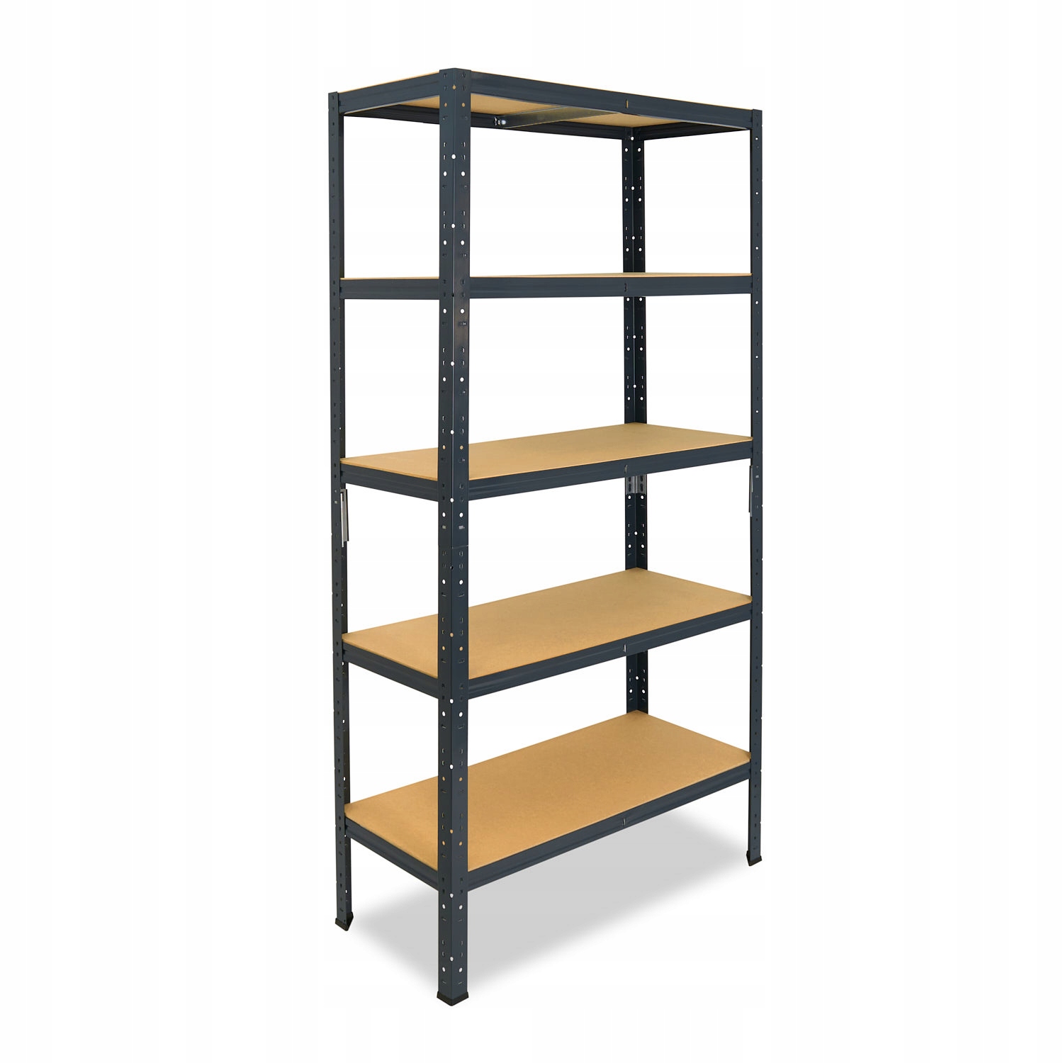 shelfplaza Home 200x100x60 cm regał metalowy antracyt z 5 półkami