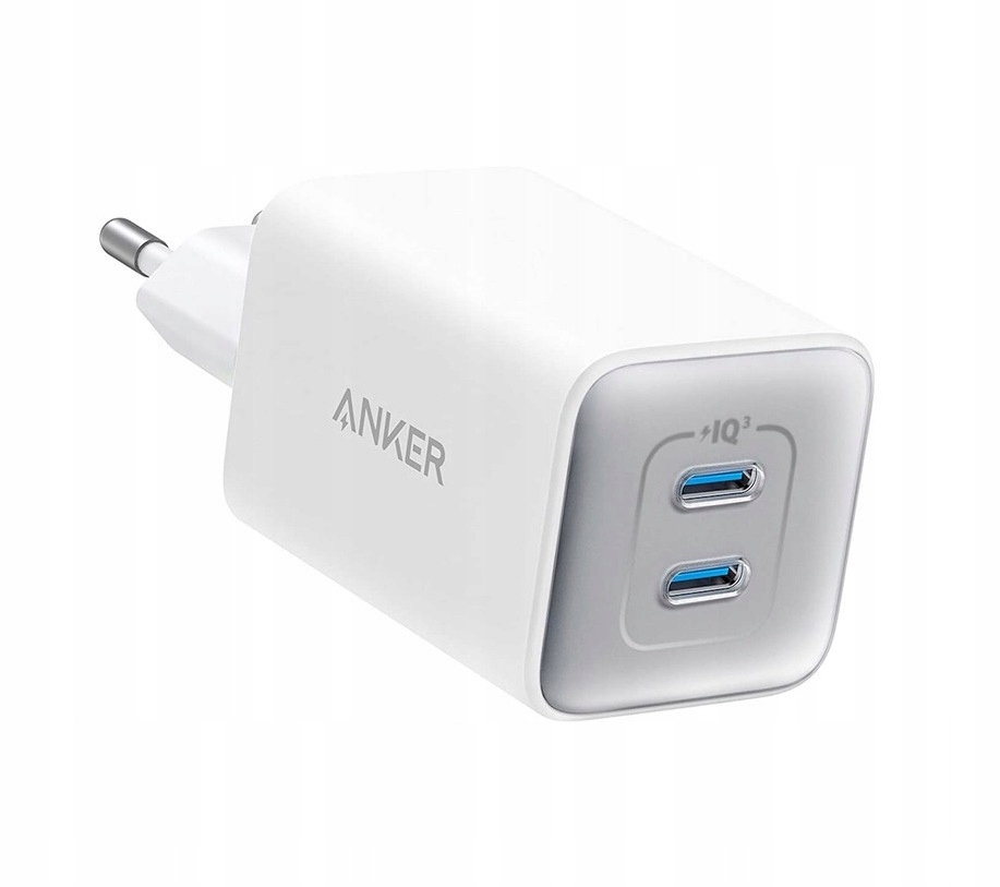 Ładowarka 47W 2x Usb-c Anker 523 Nano 3 GaN Pd Piq 3.0 47 45 W Biała