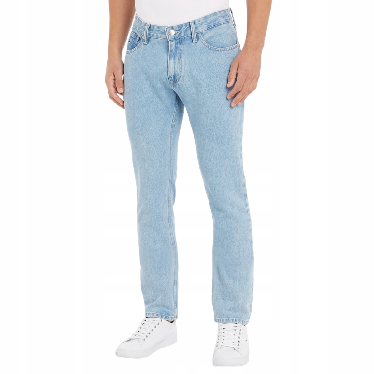 Tommy Hilfiger Męskie Spodnie Jeansowe Slim r33/32