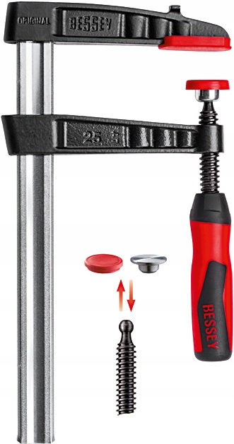 

Ścisk Stolarski Żeliwny 100/50MM TG10-2K Bessey