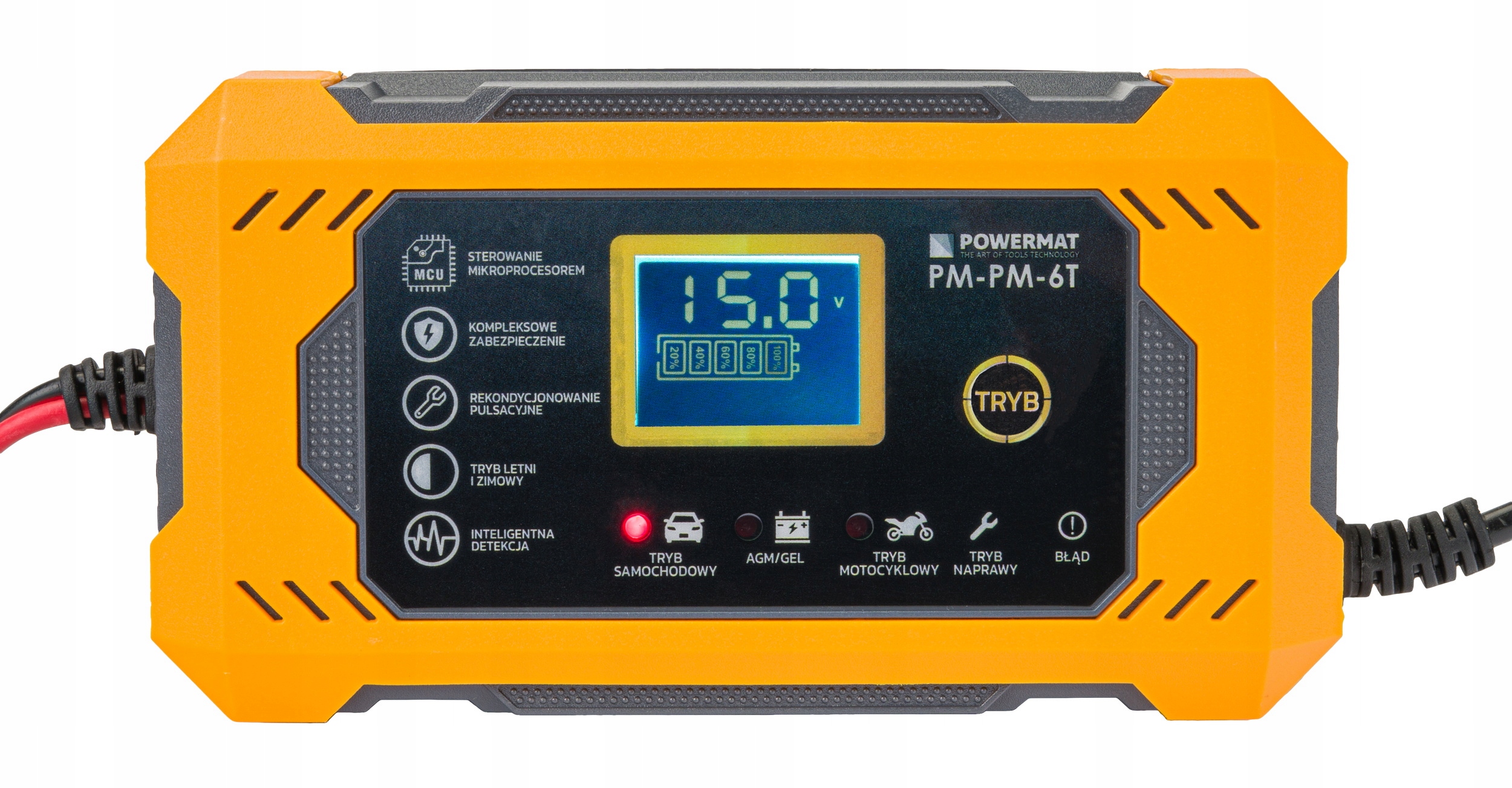 Prostownik Powermat PM-PM-6T 6 A 12V