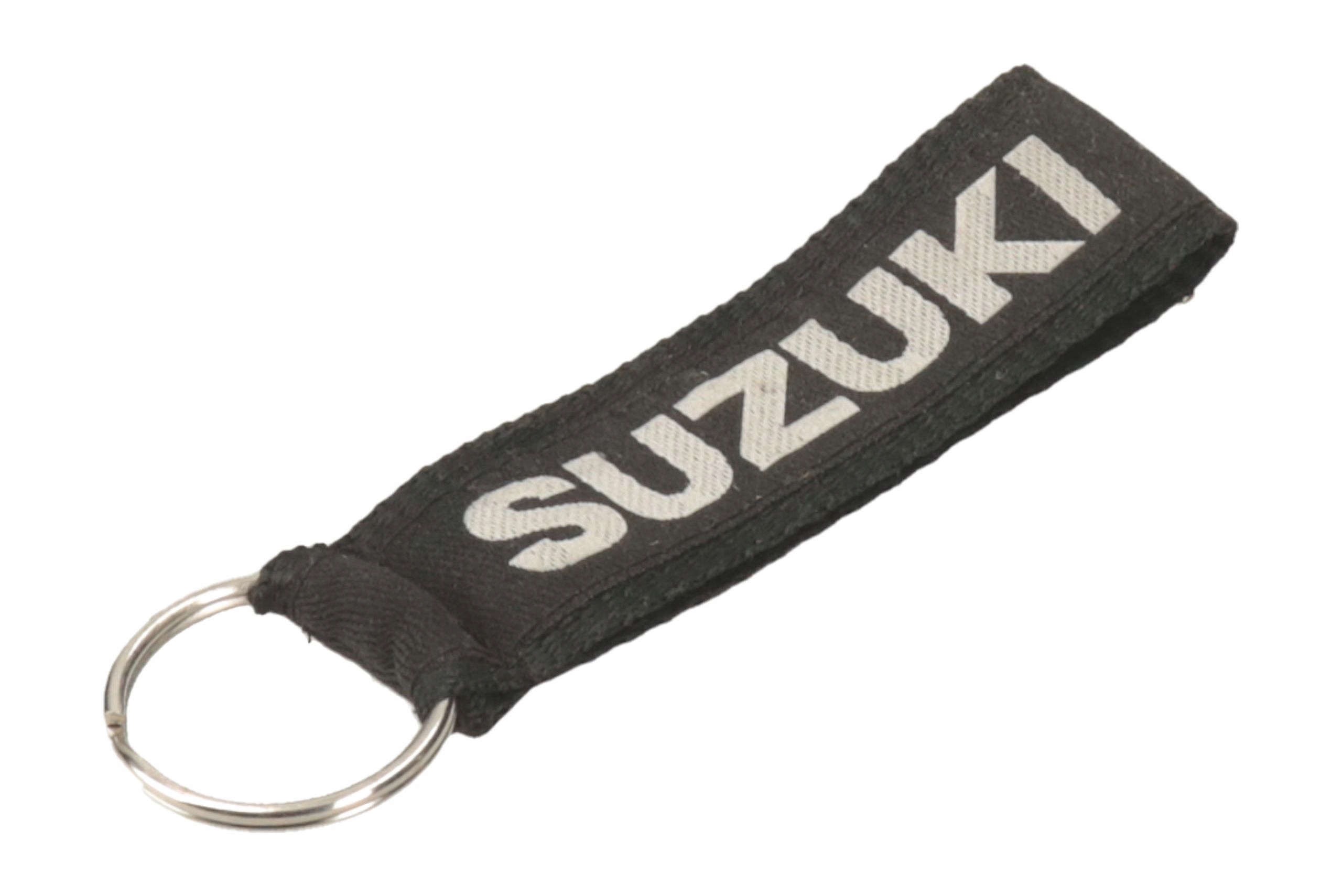 Zawieszka do kluczy Suzuki czarna Brelok Brylok Breloczek