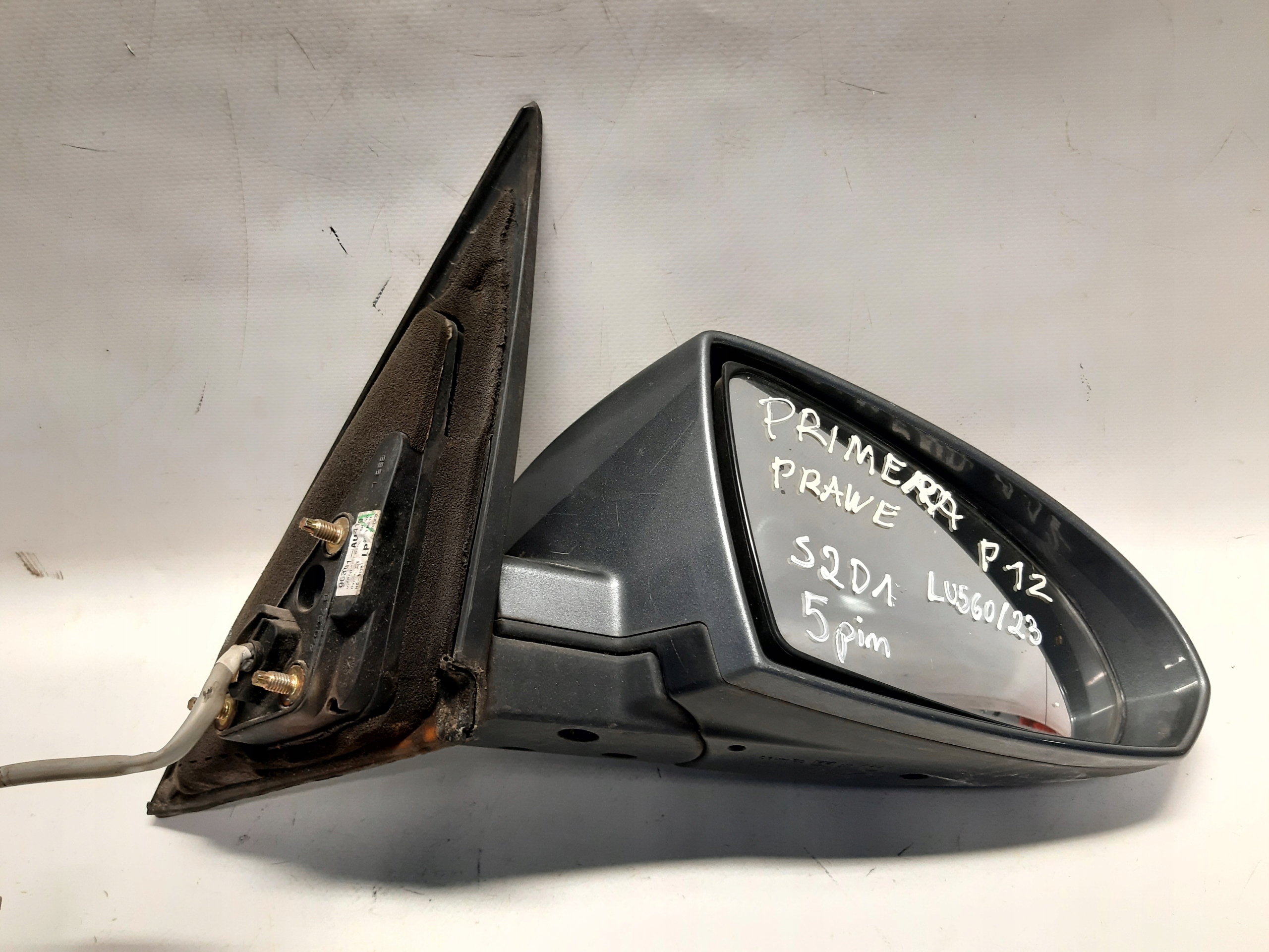 mirror right NISSAN PRIMERA P12 electrics 5PIN