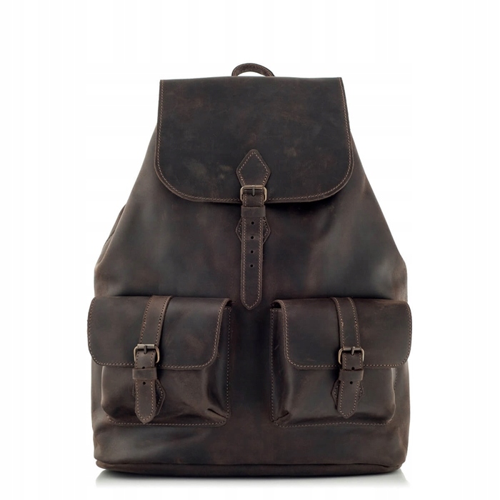 Batoh s Vintage kapsami, tmavě hnědý Belveder Z72