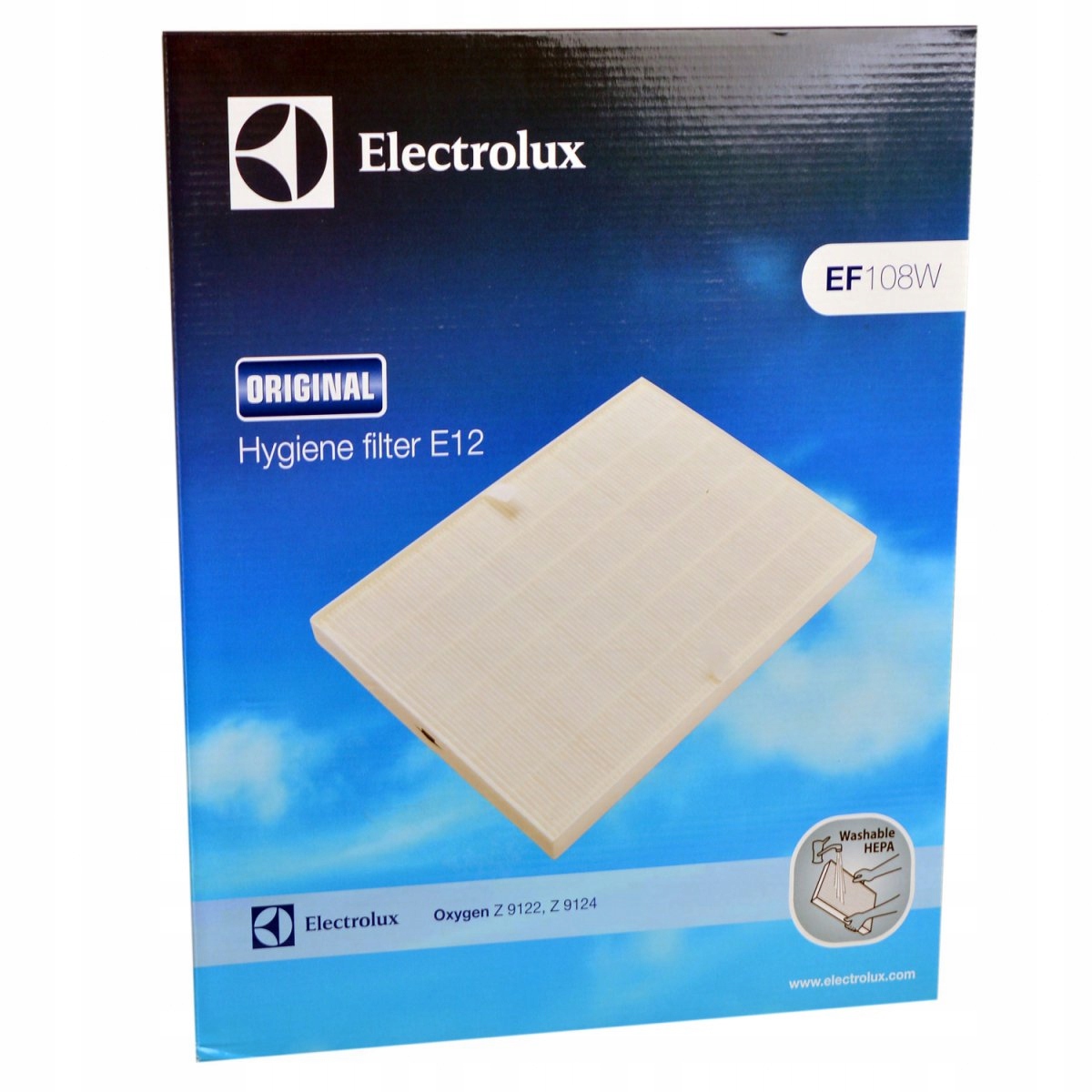 

Filtr zmywalny EF108W do oczyszczacza Electrolux