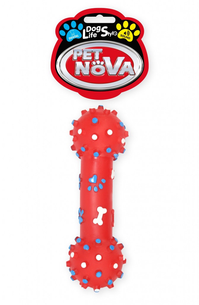 

Pet Nova Zabawka dla Psa Hantel z Wypustkami 26cm