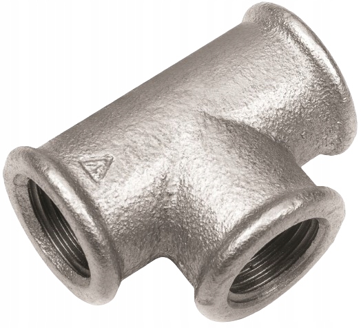 TRÓJNIK OCYNKOWANY 3/4" OCYNK ŻELIWNY