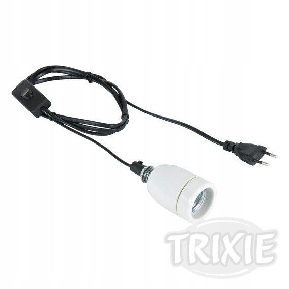 Levně Trixie Porcelánová objímka Pro Socket do 250 W, 1,8 m