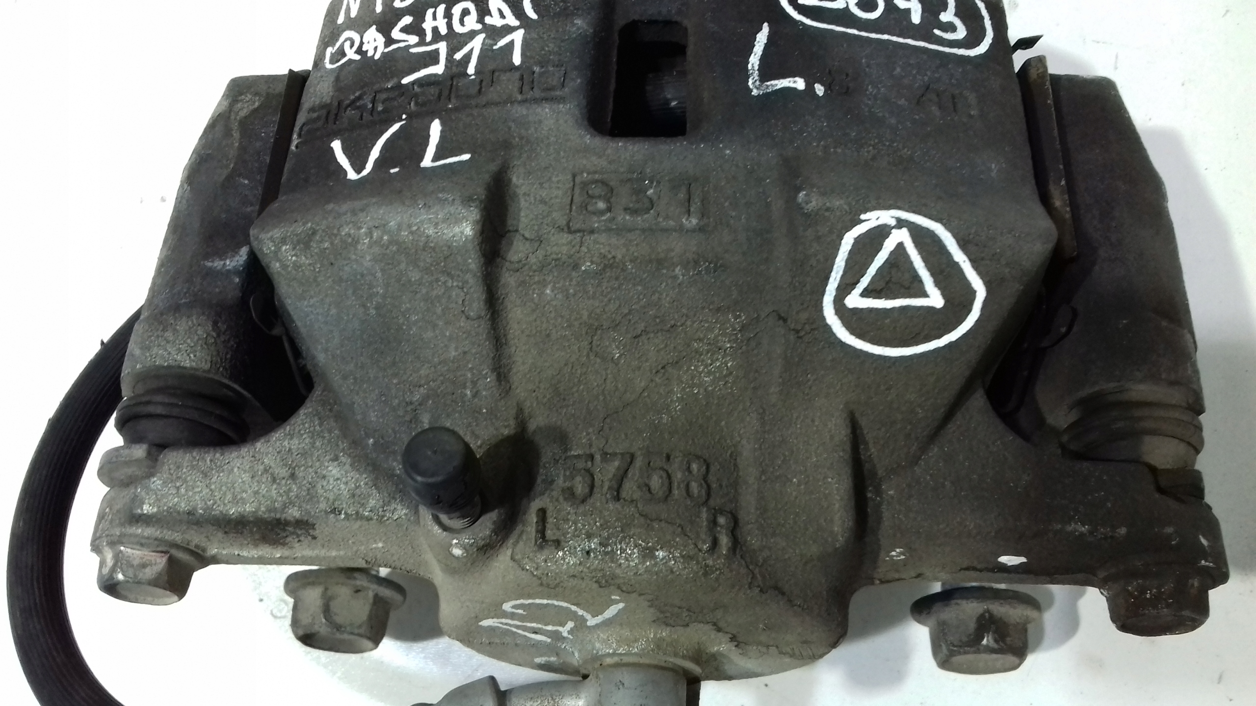 NISSAN QASHQAI J11 caliper brake left front