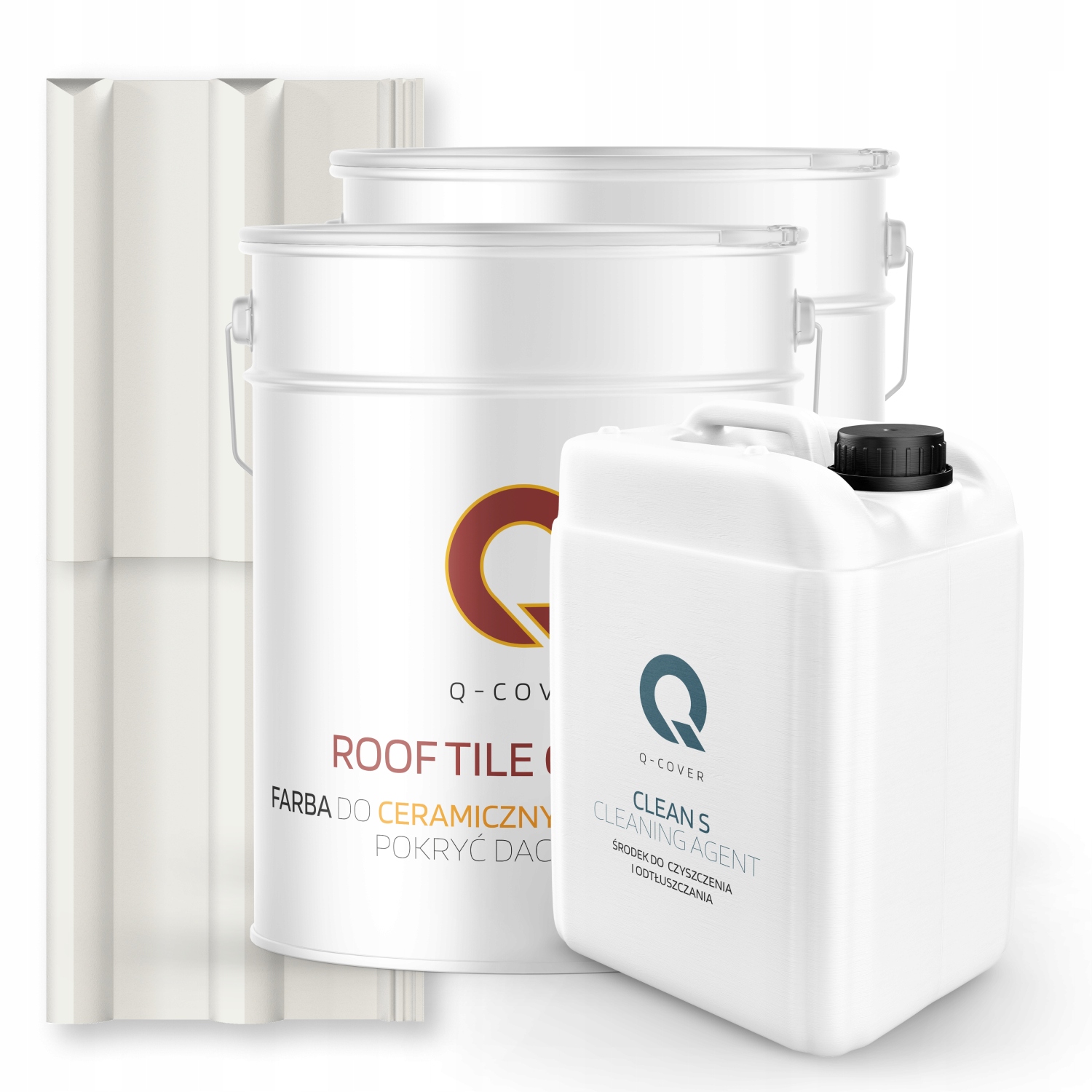 Farba Na Keramické Strechy Cestná Súprava Biela Ral 9016 74 m2 Satén