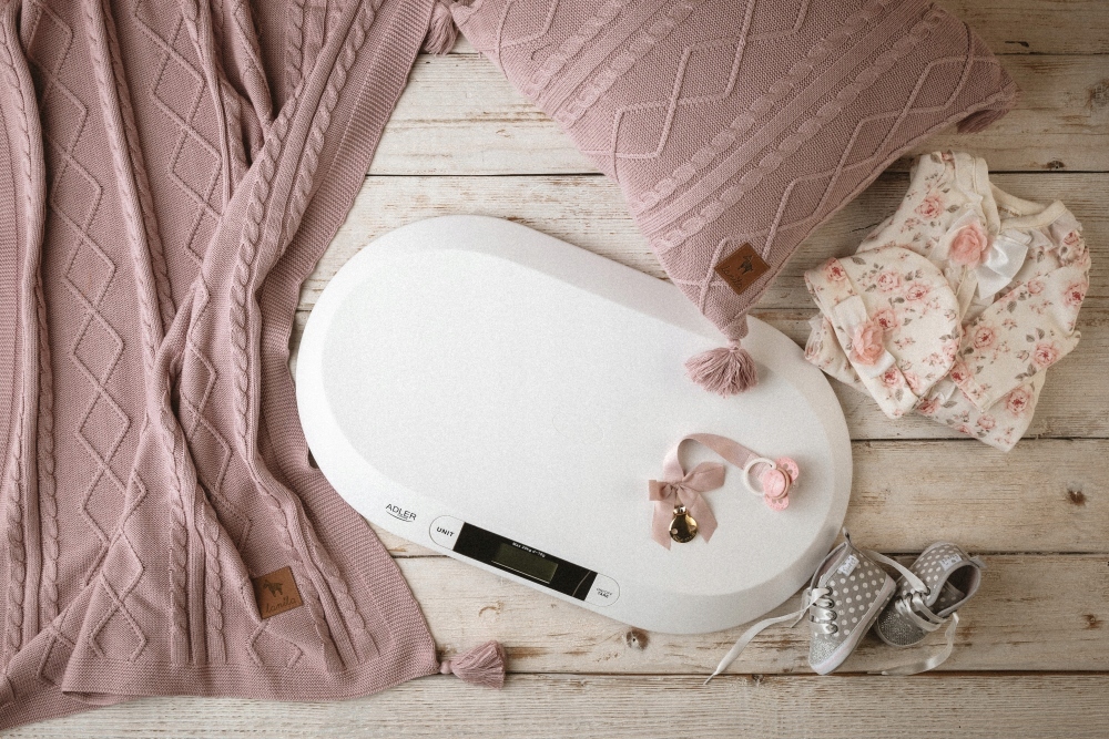 Waga dla Niemowląt AD 8139 Dokładna 20kg z Funkcją UNIT i Tarowaniem