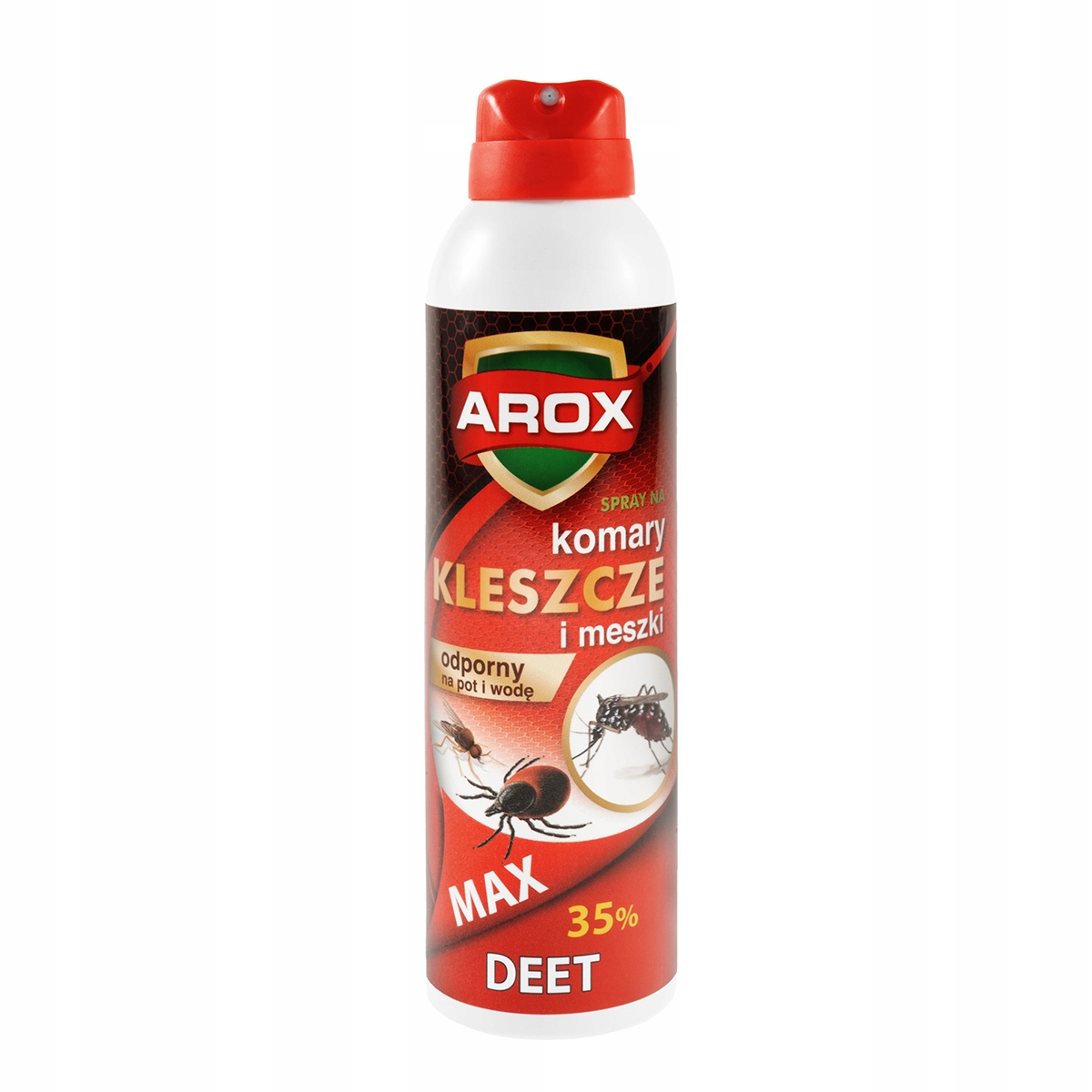 

Repelent Arox Deet Max spray komary kleszcze 250ml