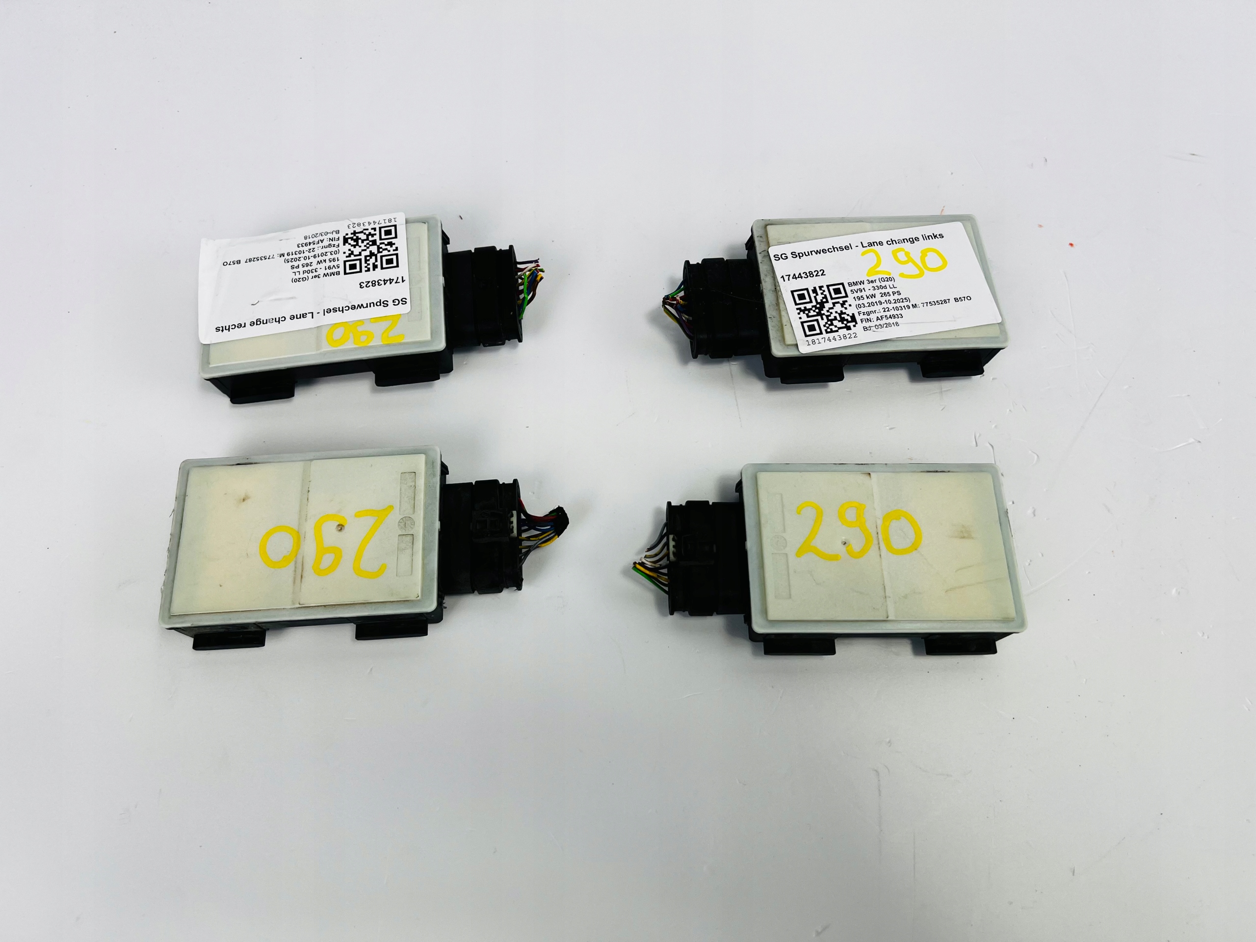 sensor changes supports BMW G20 G21 6892290