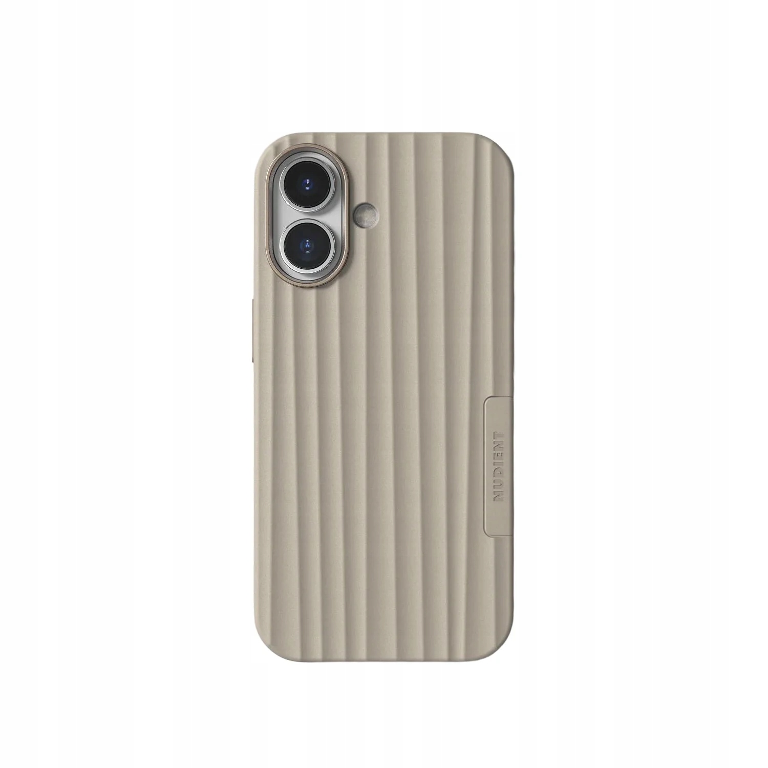 Nudient Etui na iPhone 17 z MagSafe Bold Case Linen Beige