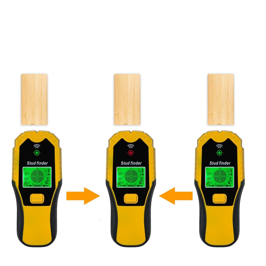 Detektor kabelů ve zdi, detektor kovu, dřevo, LCD