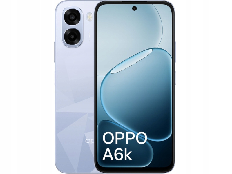Smartfon Oppo A6k 4/256GB 6.75" 120Hz Niebieski
