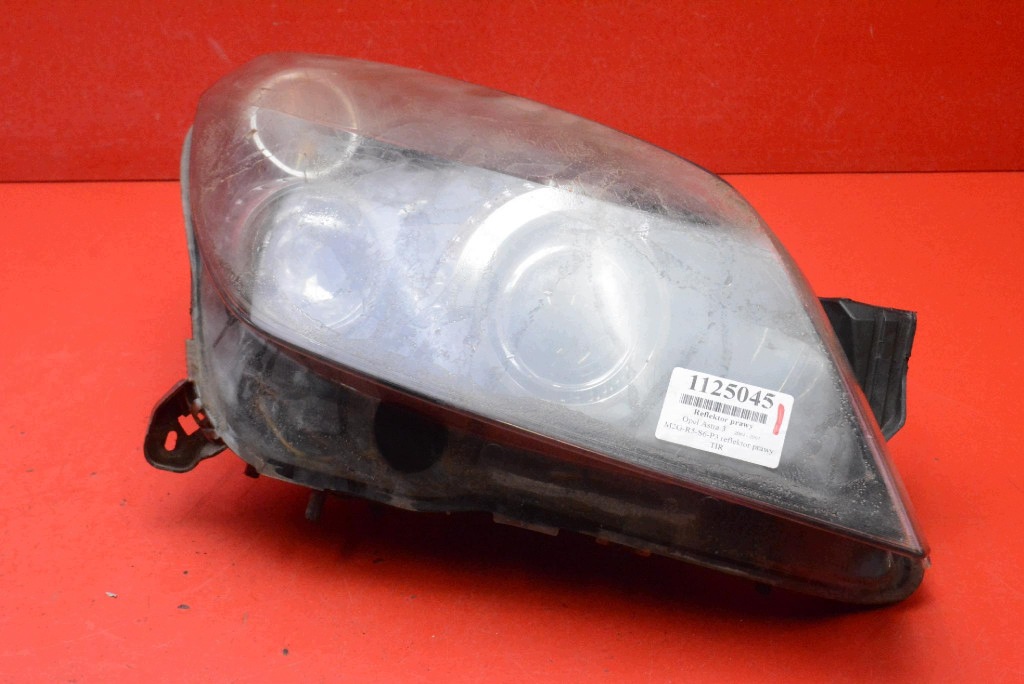REFLEKTOR right light front lens EU 160202-00 OPEL ASTRA 3 III H 04-07