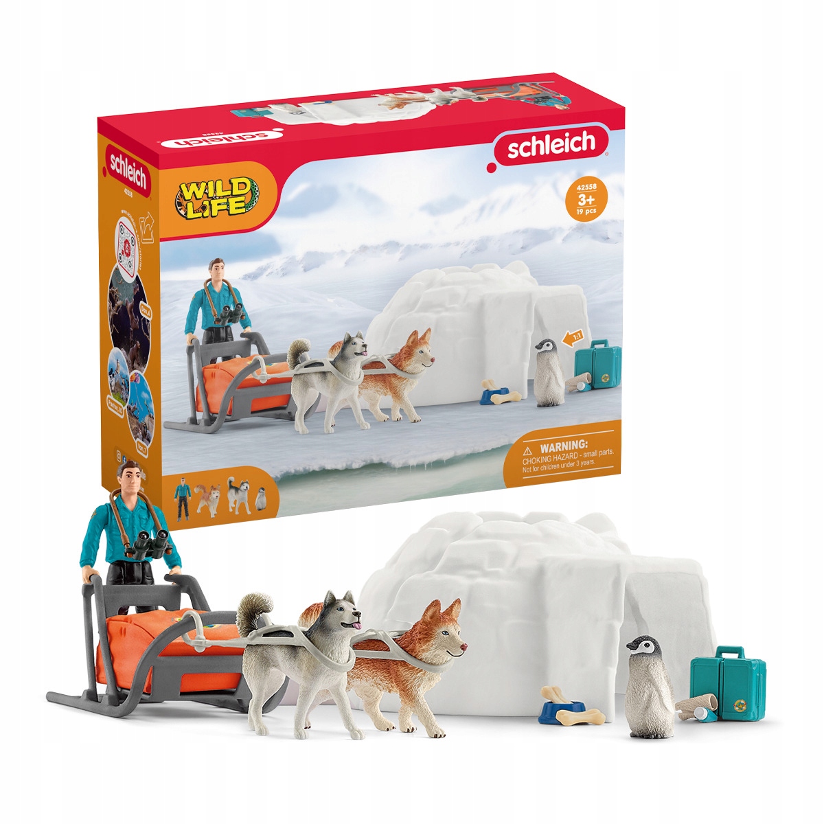 Schleich Wild Life 42558 Wyprawa na Antarktykę