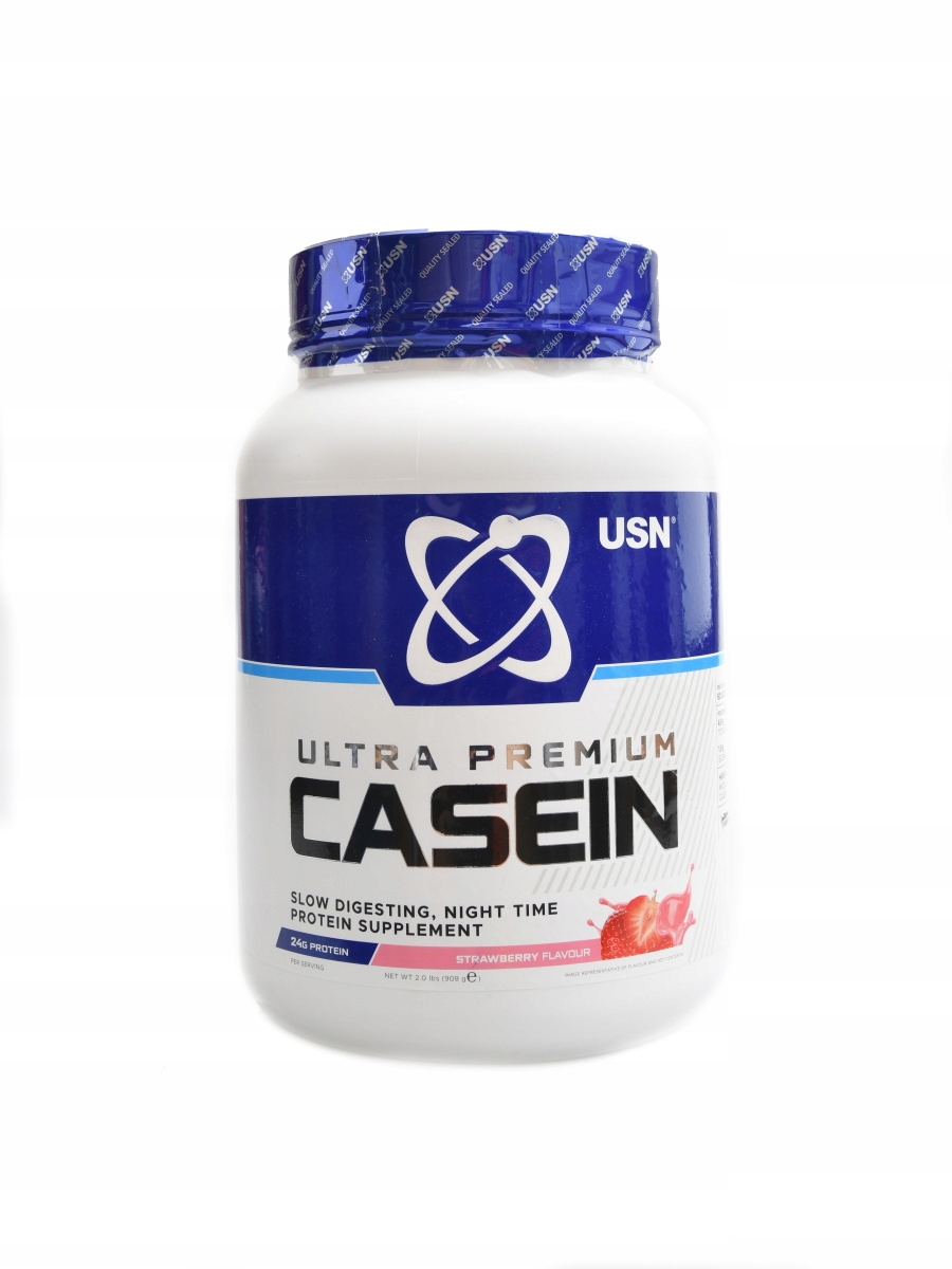 Usn Casein protein 908 g jahoda