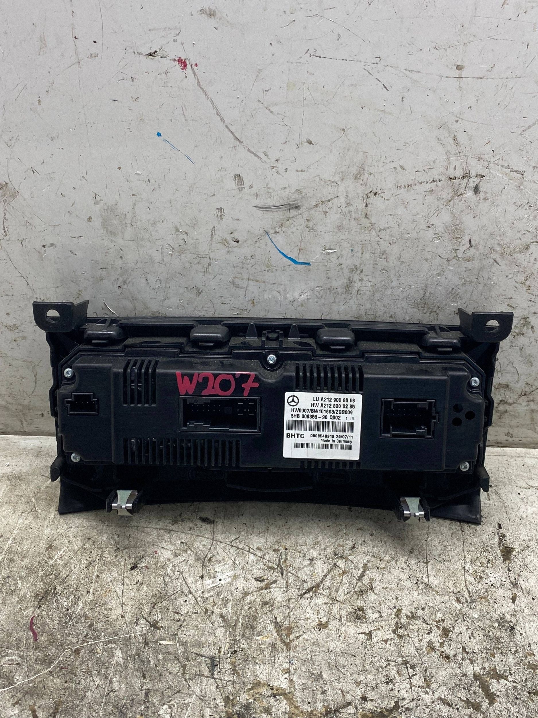 Unite commande clima KLIMY MERCEDES E-KLASA C207 W207 A2129008608