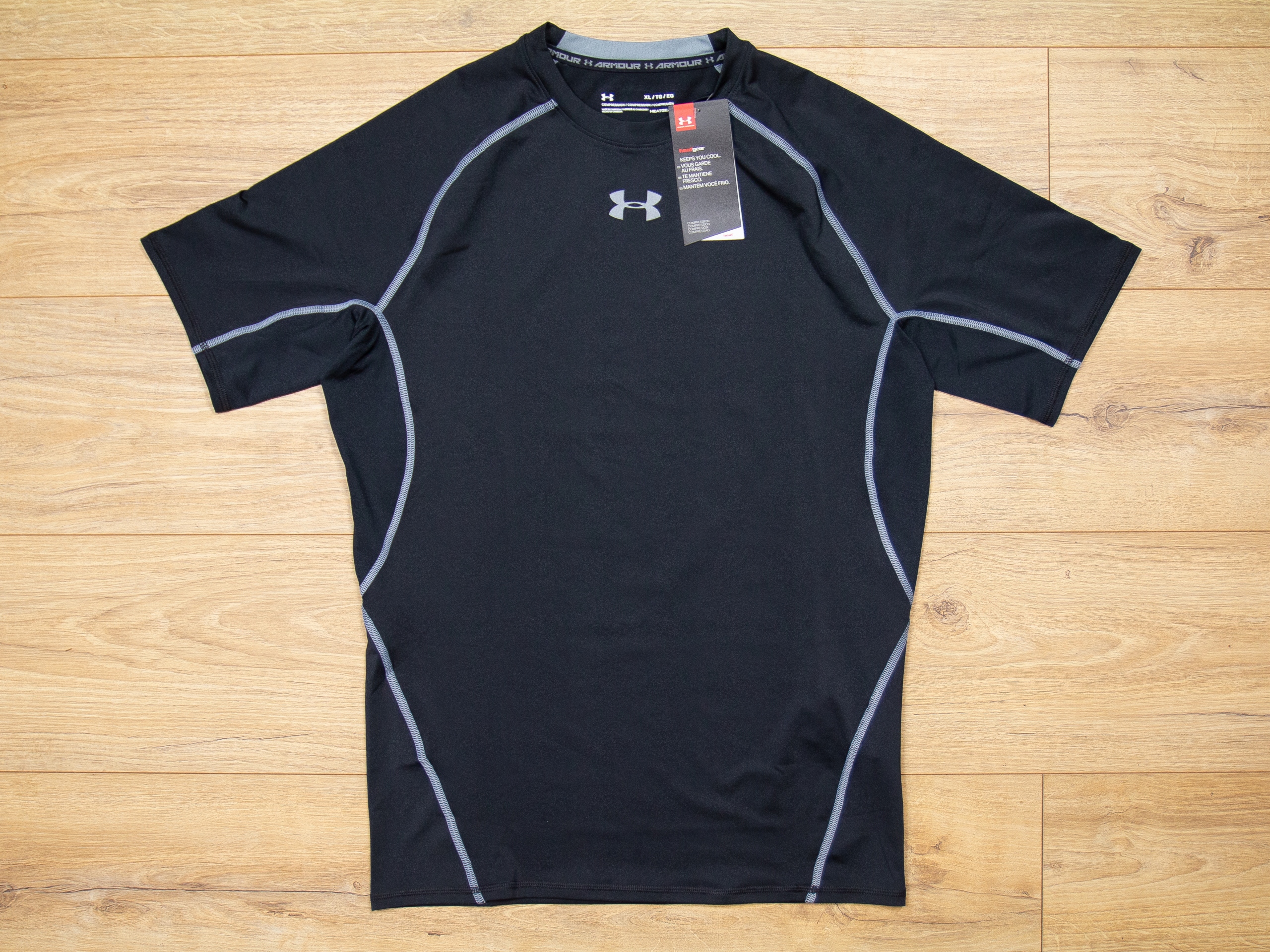 NEW! UNDER ARMOUR_MĘSKA KOSZULKA KOMPRESYJNA T-SHIRT SPORT GYM_XL
