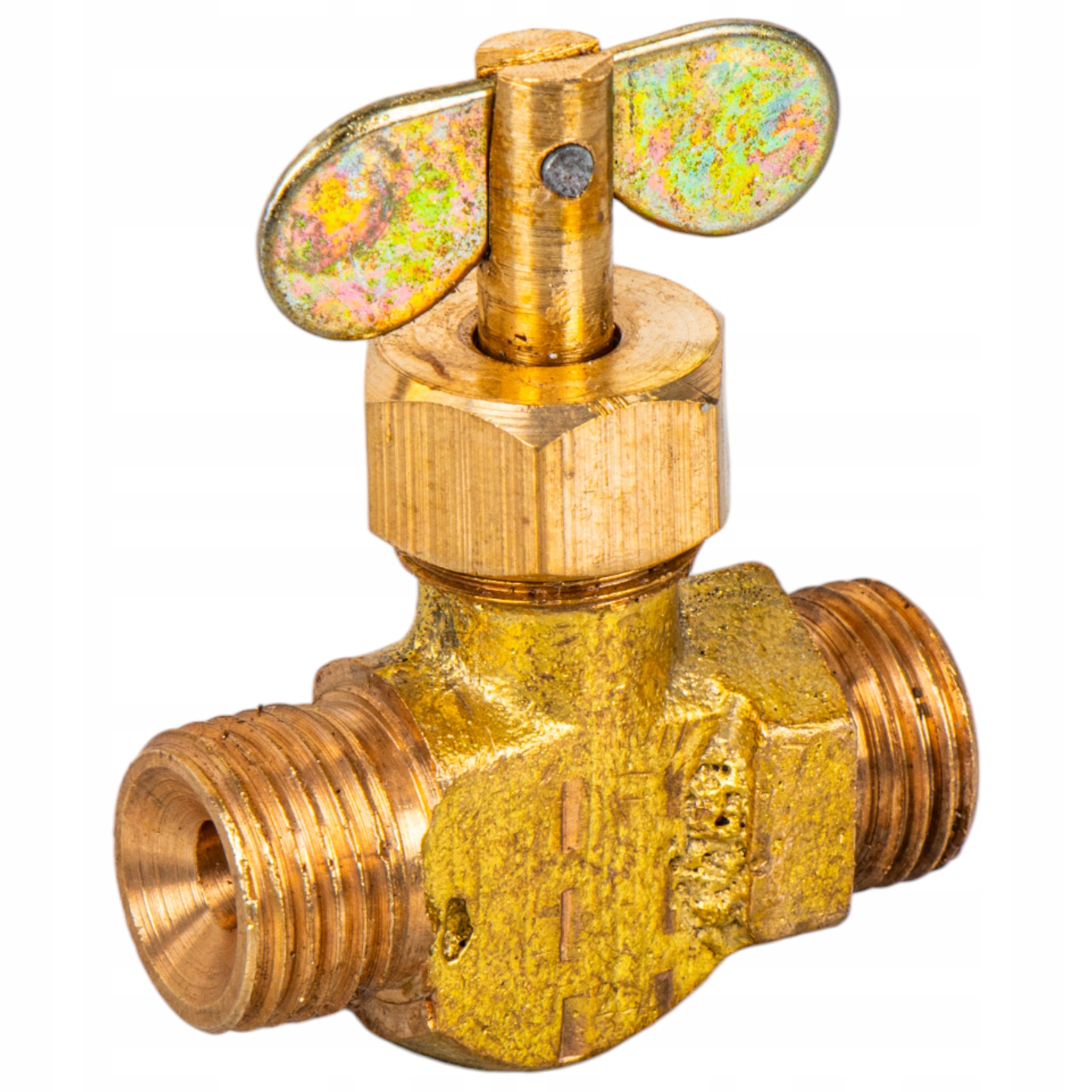 Kranik paliwa C-330 C-360 nowy typ motylek mosiężny 50552111