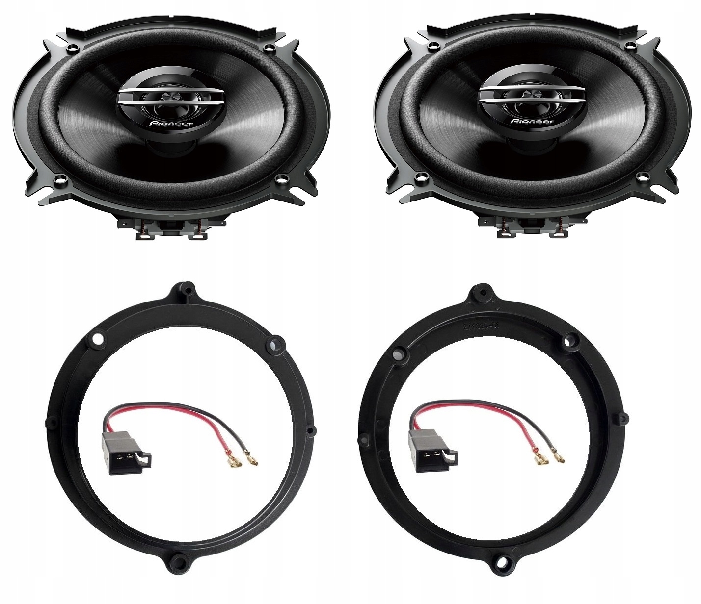 Pioneer TS-G1320F Reproduktory Distanční Prvky Audi A4 B5 (8D) (přední Dveře)