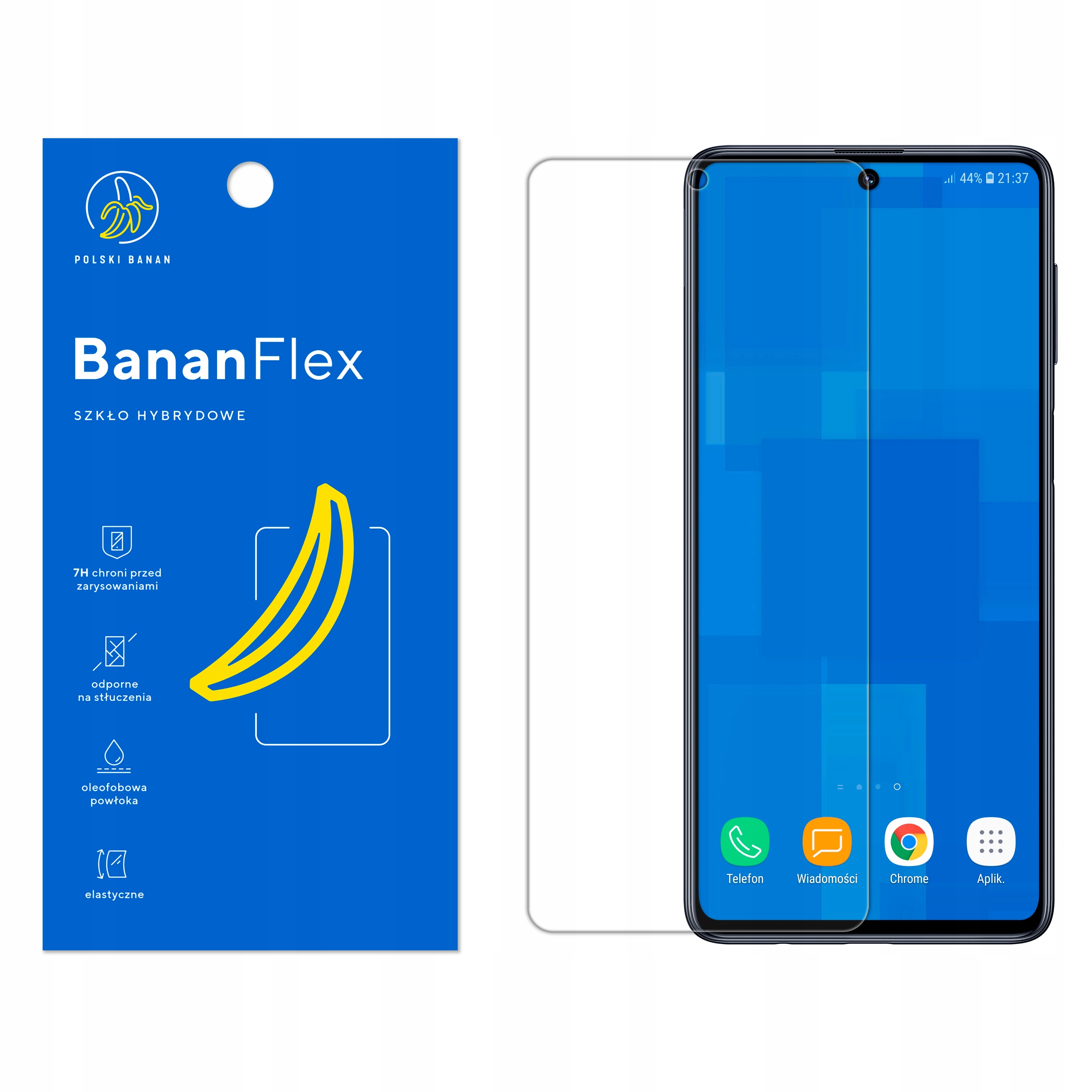 

Szkło Hybrydowe Polski Banan 7H do Samsung M51