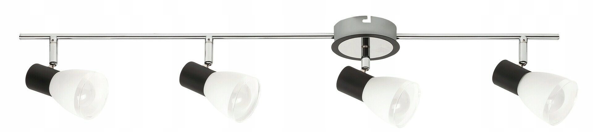 Rabalux Ati bodové svietidlo, 4x E14, čierna/biela, dĺžka 790 mm