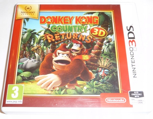 Donkey Kong Country Returns 3D 3DS
