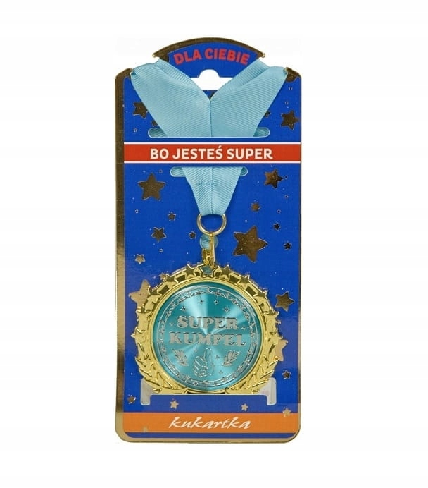 

Złoty Medal metalowy Kumpel Kolegi