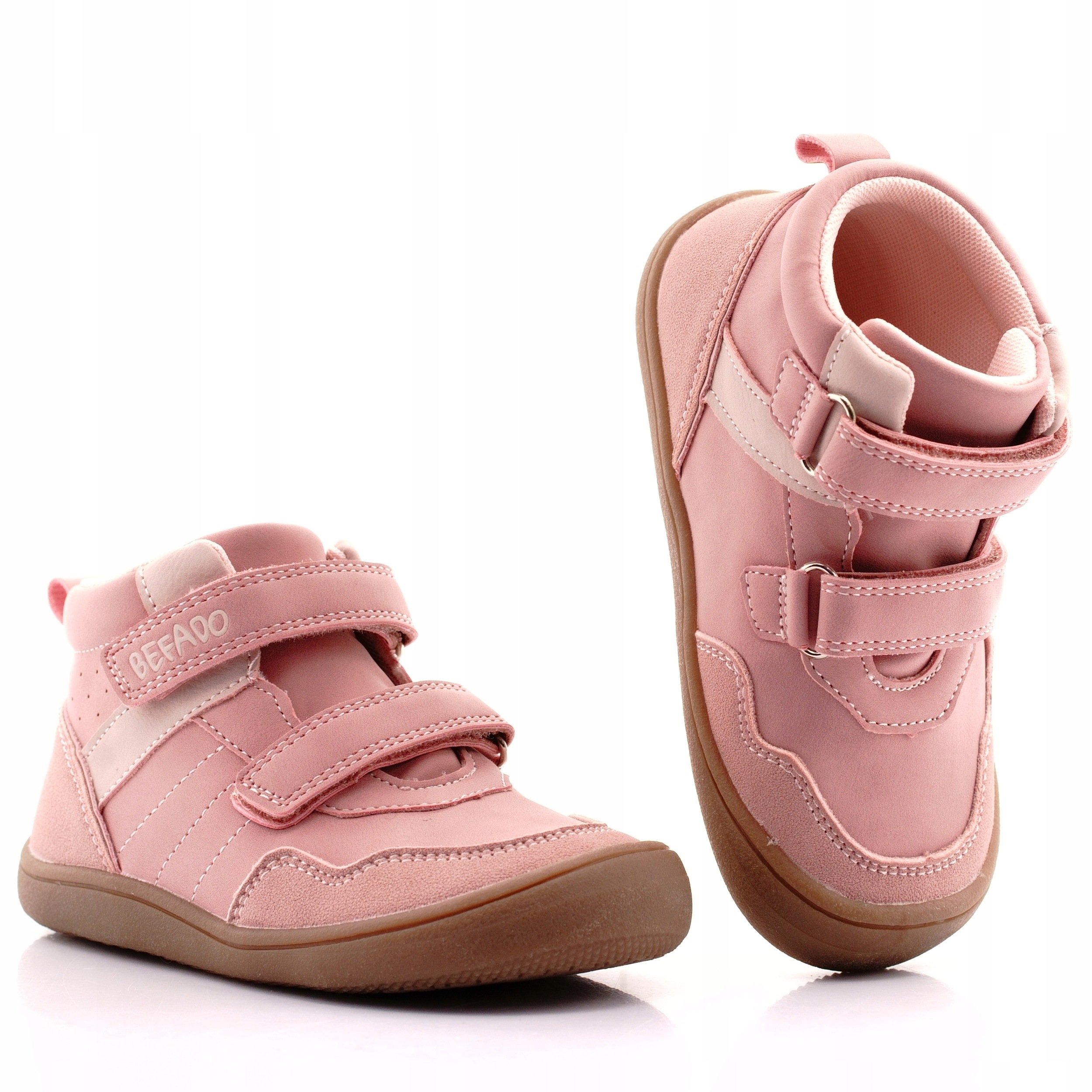 Befado Barefoot Buty Przejściowe Dziewczęce Wkładka Skóra 006BP005 23