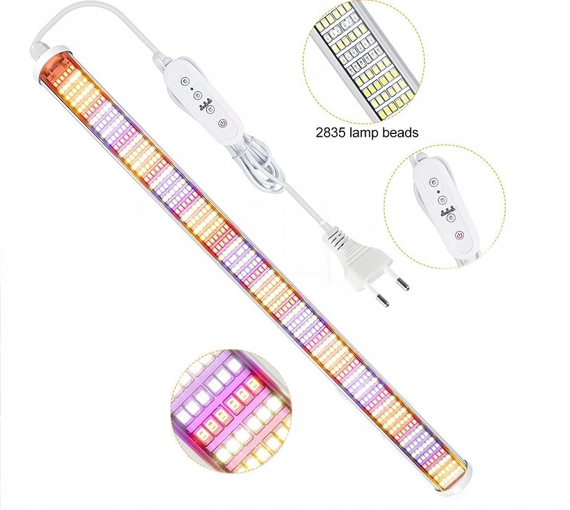 

Lampa Led 51 CM Full Spektrum Rośliny 200W