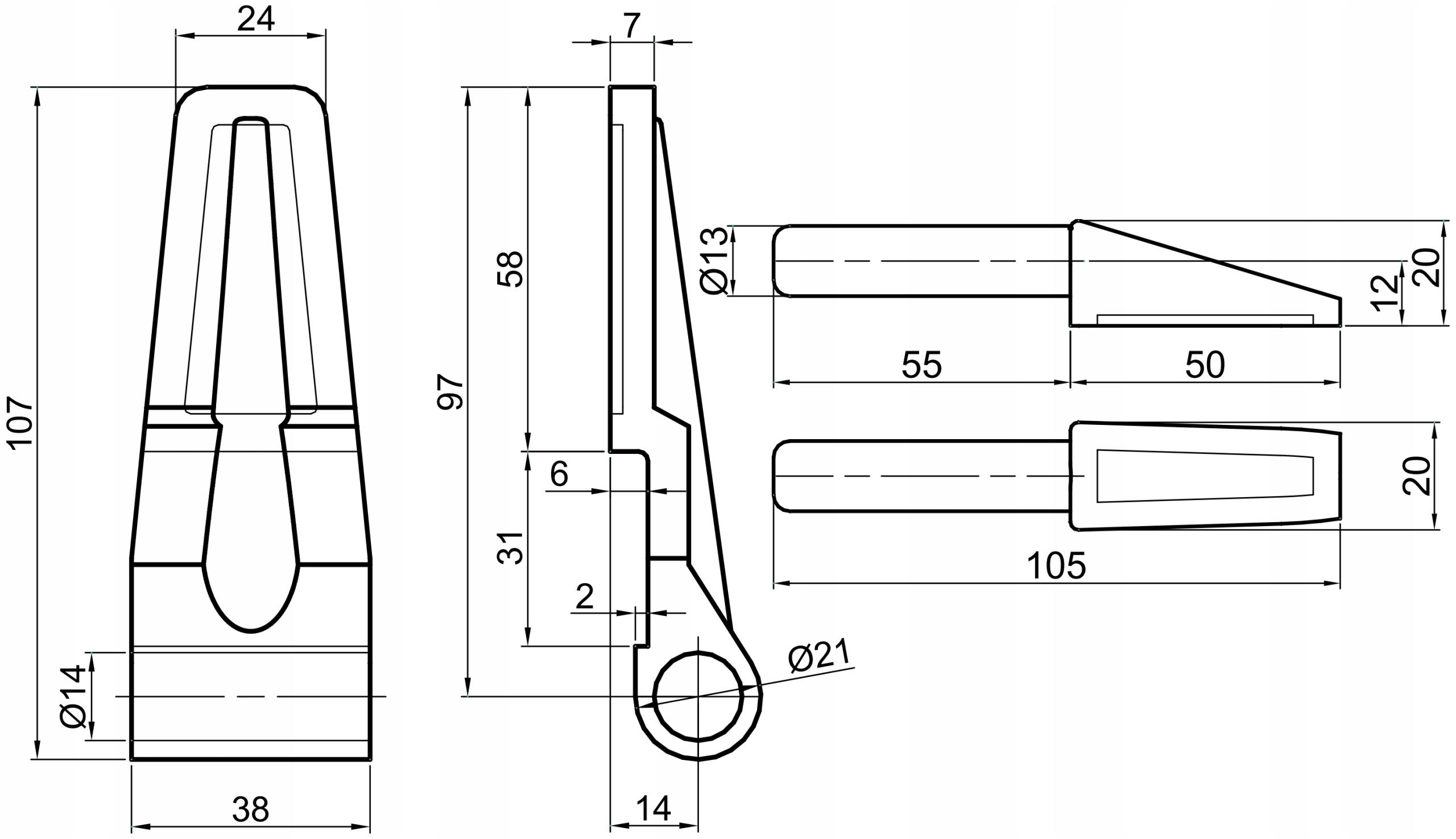KOMPLETNY ZAWIAS BURTY PRZYCZEPY ZABUDOWY FI 13 Marka SM