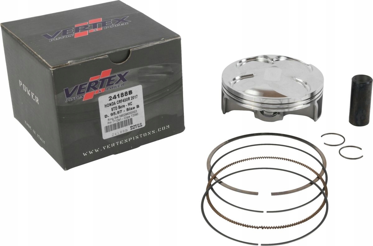 Vertex 2024/09 Piest Honda Crf 450R '17-'18, Crf 450RX '17-'18 Hc (95,99MM)
