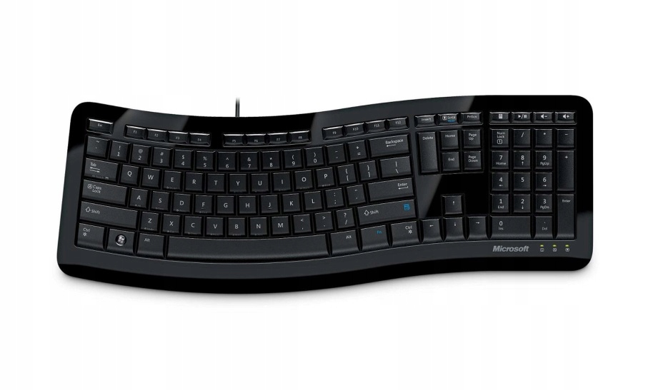 Klawiatura Ergonomiczna Microsoft Curve Keyboard 3000 USB