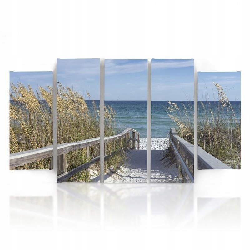 

Obraz Tryptyk Przejście Morze Do Biura 100x70