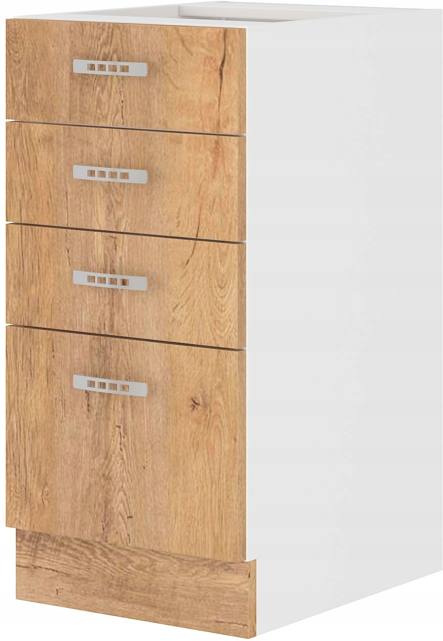 Kuchyňská skříňka 40 stojící se zásuvkami Dub Lefkas