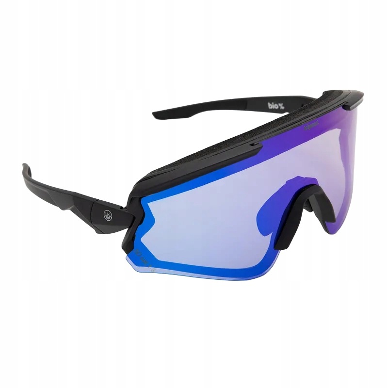 Okulary Rowerowe Tripout Eternity Ramka Czarna Szybka Fotochrom Blue Smart