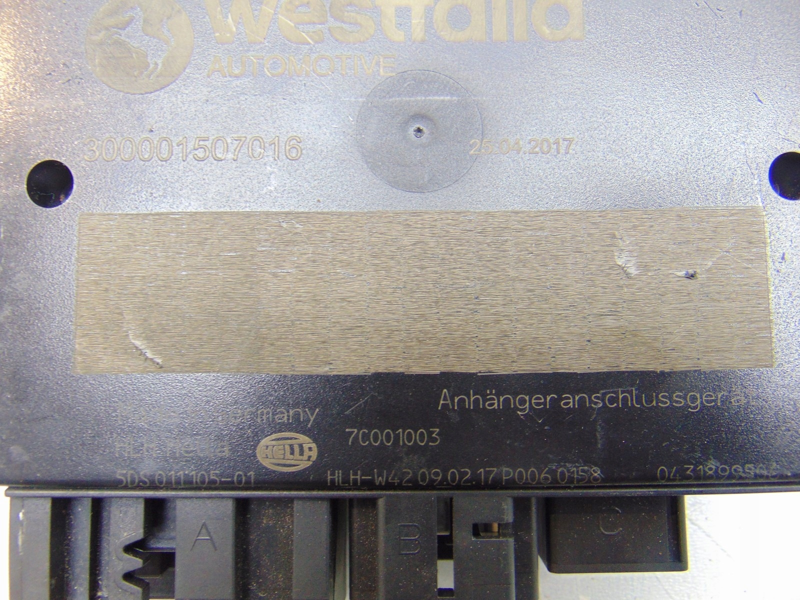 module control unit HAKA WESTFALIA PORSCHE MACAN 5DS011105-01