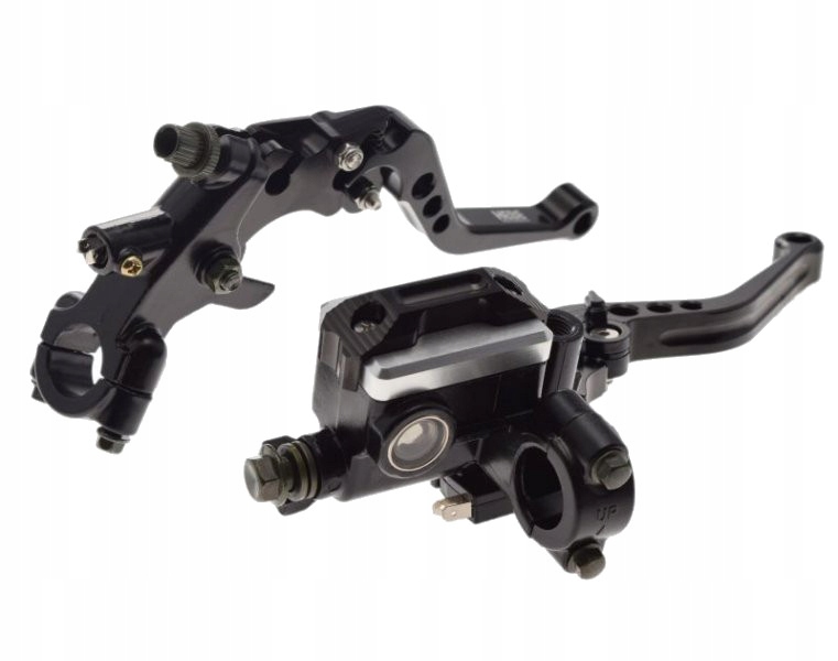 DZWIGNIE KLAMKI HAMULCA I SPRZEGLA CZARNE KPL